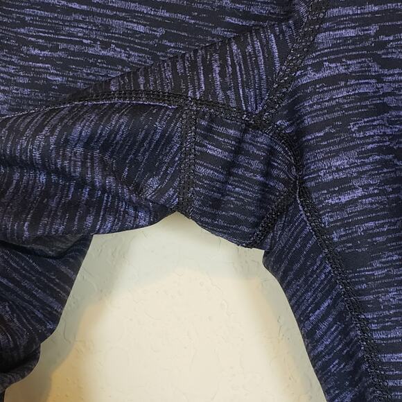 Nike Dri Fit Purple Athletic Capri Leggings Women's X-Small Active Walk Run - Picture 5 of 11